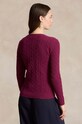 Polo Ralph Lauren sweter wełniany 211910421 fioletowy AW24