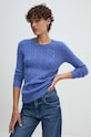 Polo Ralph Lauren sweter wełniany niebieski 211910421