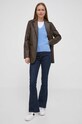 Polo Ralph Lauren pulover de lana 211910422 albastru AW24