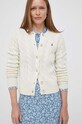 Polo Ralph Lauren cardigan din lână bej 211910443