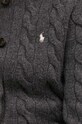 Вълнена жилетка Polo Ralph Lauren 211910443 сив