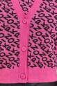 Pinko cardigan din amestec de lana 101633.A12K violet