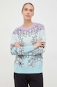 Roxy sweter z domieszką wełny x Rowley niebieski ERJFT04707