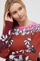 Свитер с примесью шерсти Roxy x Rowley бордо ERJFT04707