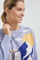 Roxy maglione in misto lana violetto ERJFT04729
