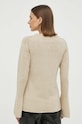 Odzież By Malene Birger sweter wełniany Q71803015 beżowy