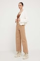 Kardigán Abercrombie & Fitch KI150.3234.178 béžová AW23
