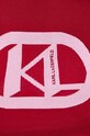 Karl Lagerfeld sweter 235W2000 czerwony