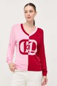 Karl Lagerfeld sweter pozostałe multicolor 235W2005