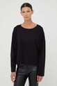 Drykorn longsleeve 89895.520169 czarny AW23