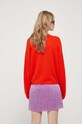 Îmbrăcăminte Stine Goya cardigan din lana SG5097 portocaliu