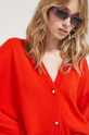 Stine Goya cardigan din lana portocaliu SG5097