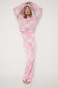 Stine Goya pulover din amestec de lana SG5103 roz AW23