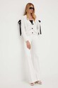 Red Valentino kardigan z domieszką wełny 3R3KA05G6WT beżowy AW23