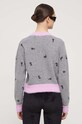 Îmbrăcăminte GCDS cardigan din lana FW23W370003 gri