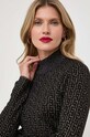 Liu Jo sweter czarny MF3168.MA49I