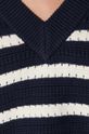 Samsoe Samsoe maglione in misto lana F23300195 blu navy