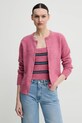 Samsoe Samsoe woolen cardigan NOR pink F16422744