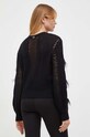 Odzież Twinset sweter z domieszką wełny 232TP3510 czarny