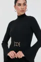 μαύρο Παιδικό πουλόβερ με λινό μείγμα Twinset
