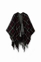 Desigual poncho 23WAIA10 czarny