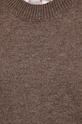 Μάλλινο πουλόβερ Herskind 4959974 καφέ