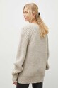 Odzież Herskind sweter wełniany 4918750 beżowy