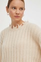 Herskind sweter wełniany beżowy 4923970