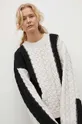 Herskind sweter wełniany beżowy