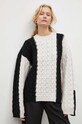 Herskind pulover de lana bej 4925990