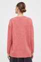 Odzież Weekend Max Mara sweter z domieszką wełny 2353661233600 różowy