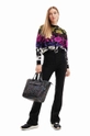 czarny Desigual sweter