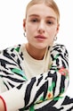 Odzież Desigual sweter bawełniany 23WWJF17 beżowy
