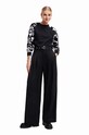 Desigual sweter czarny 23WWJF20