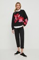 Desigual sweter 23WWJF32 czarny AW23