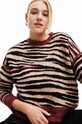 Odzież Desigual sweter 23WWJF35 multicolor