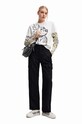 Desigual sweter biały 23WWJF45