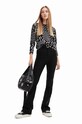 Desigual sweter czarny 23WWJF52