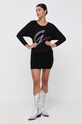 Πουλόβερ Guess W3BR25.Z2NQ2 μαύρο AW23