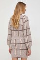 Odzież Guess sweter z domieszką wełny W3BR78.Z3BP0 brązowy
