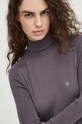 Vlnený sveter G-Star fialová D23678.B692