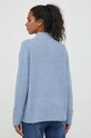 Odzież Pepe Jeans sweter z domieszką wełny PL702037.563 niebieski