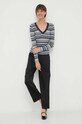 Pepe Jeans sweter PL702032.0AA niebieski AW23