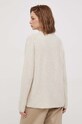 Odzież Pepe Jeans sweter z domieszką wełny PL702040.804 beżowy