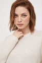 Светр з домішкою вовни Pepe Jeans бежевий PL702040.804