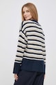 Odzież Pepe Jeans sweter z domieszką wełny Debbie PL702084.0AA beżowy