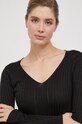 Pepe Jeans sweter z domieszką wełny czarny PL702056.999