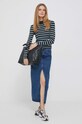 Pepe Jeans sweter PL702063.692 zielony AW23