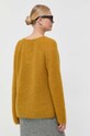 Odzież Max Mara Leisure sweter wełniany 2333660836600 żółty