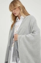 Max Mara Leisure poncho wełniane 2337360236600 szary